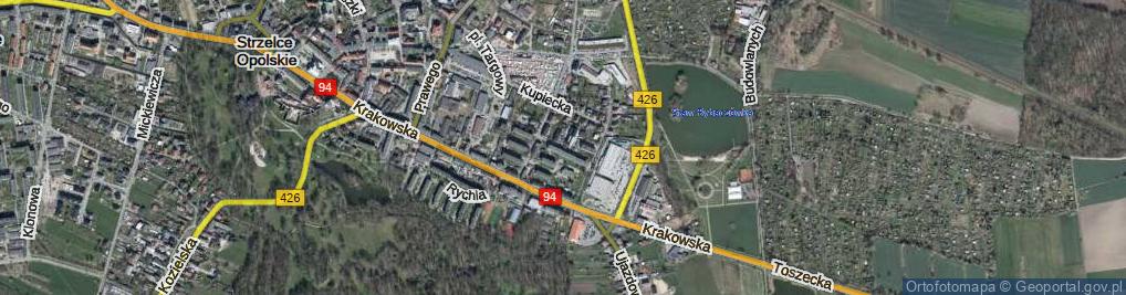 Zdjęcie satelitarne Jankowskiego Bronisława ul.